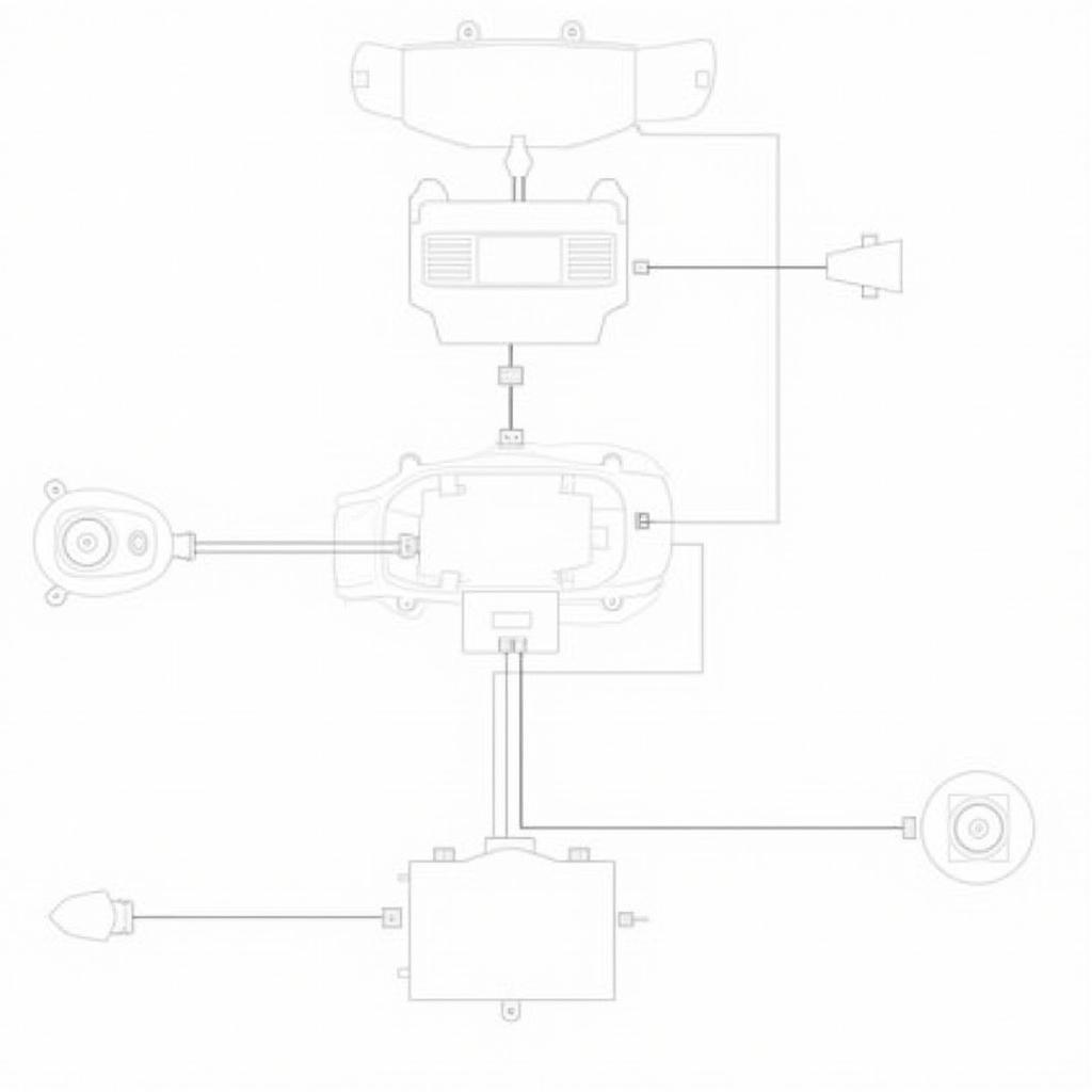 BMW X5 E70 Audio System Components Diagram