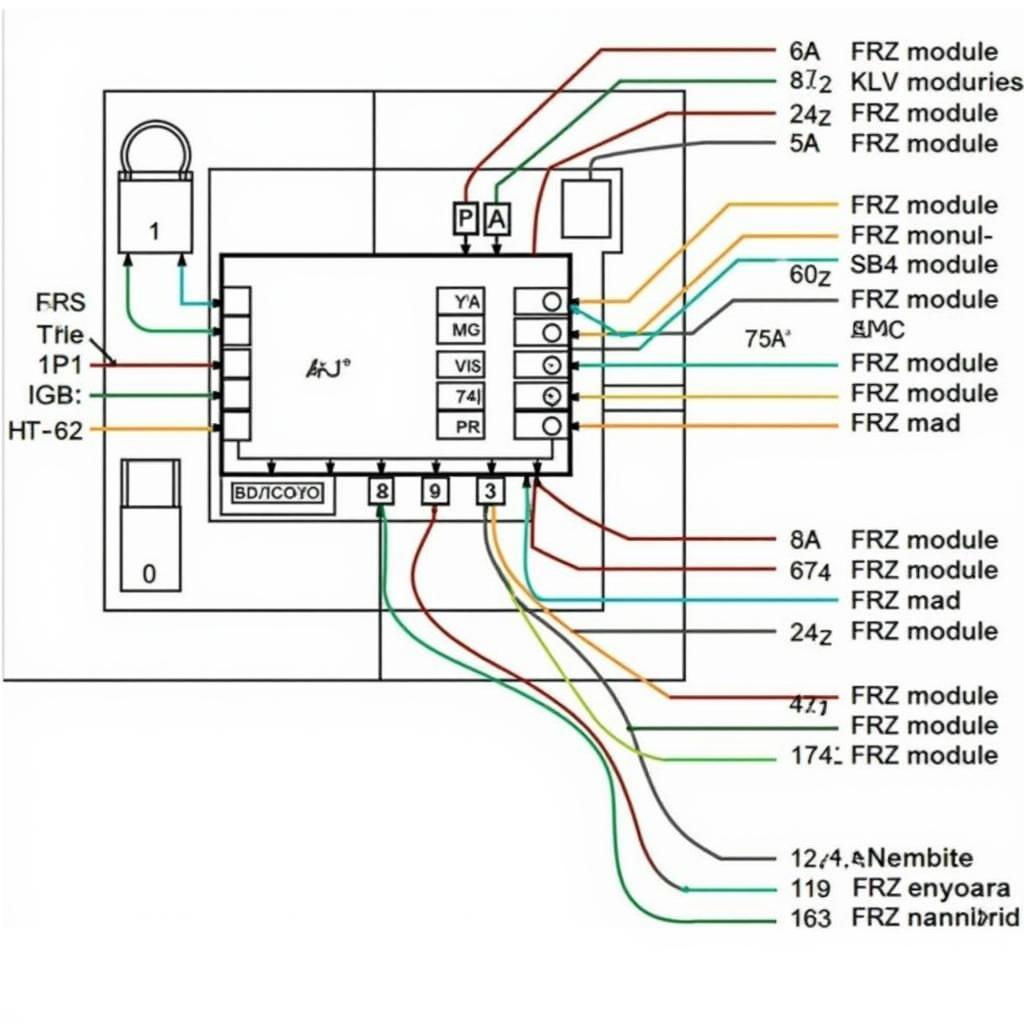 BMW X5 FRM Module Wiring Diagram