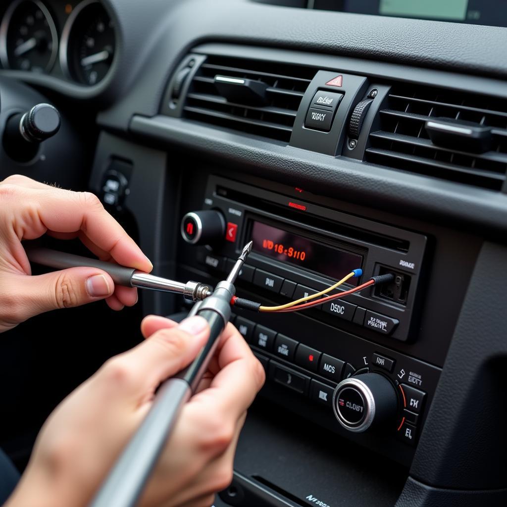 BMW Z4 Audio System Repair