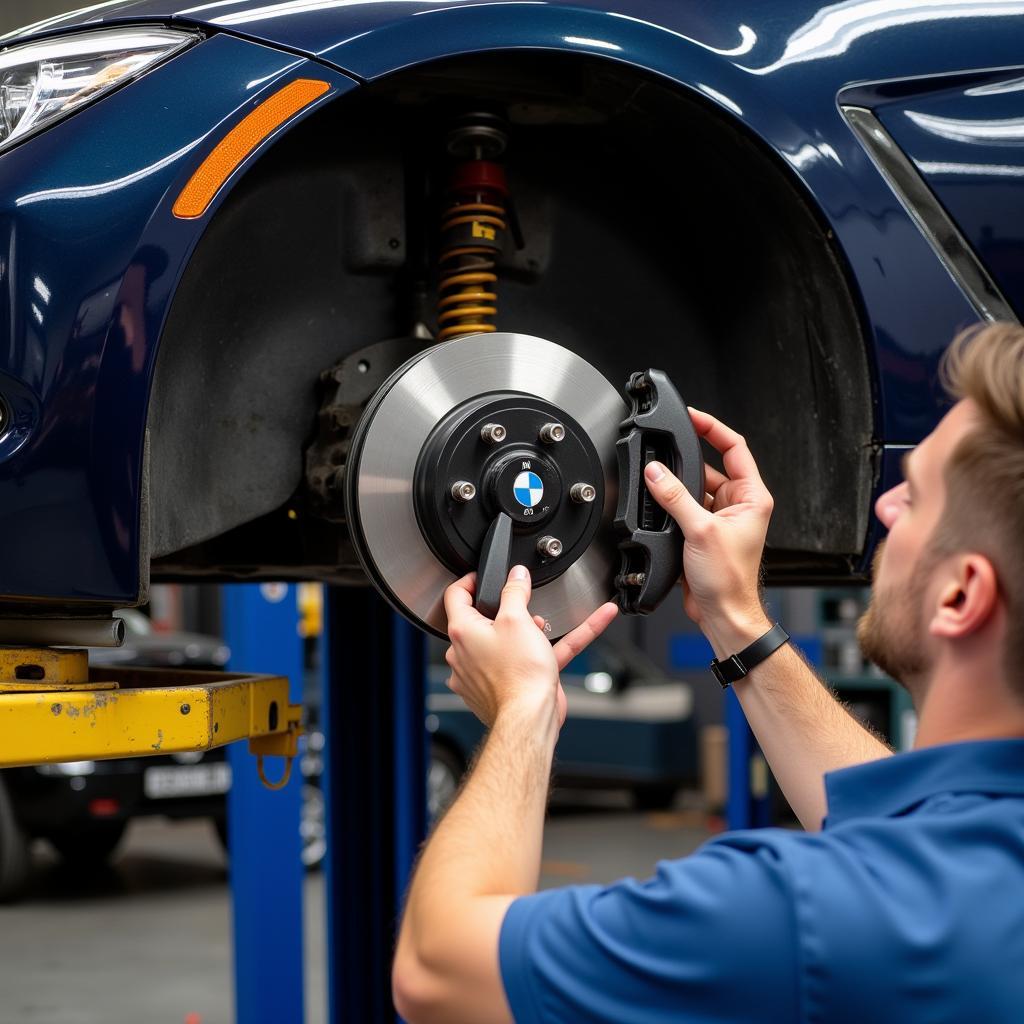 BMW Z4 Brake System Repair