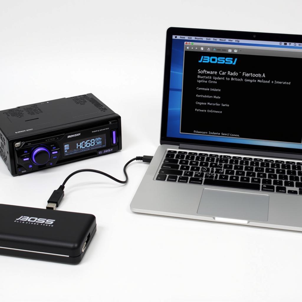Updating BOSS Bluetooth Car Radio Software