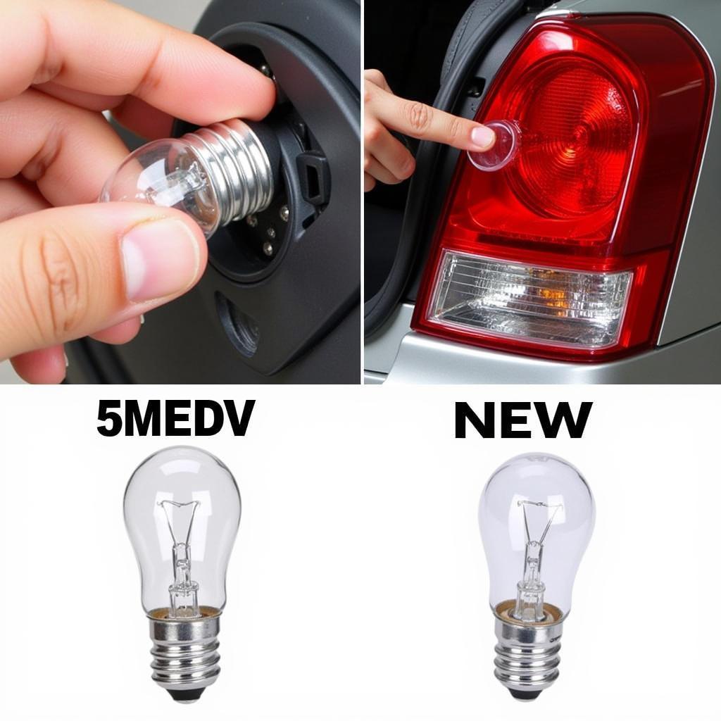 Replacing a Brake Light Bulb