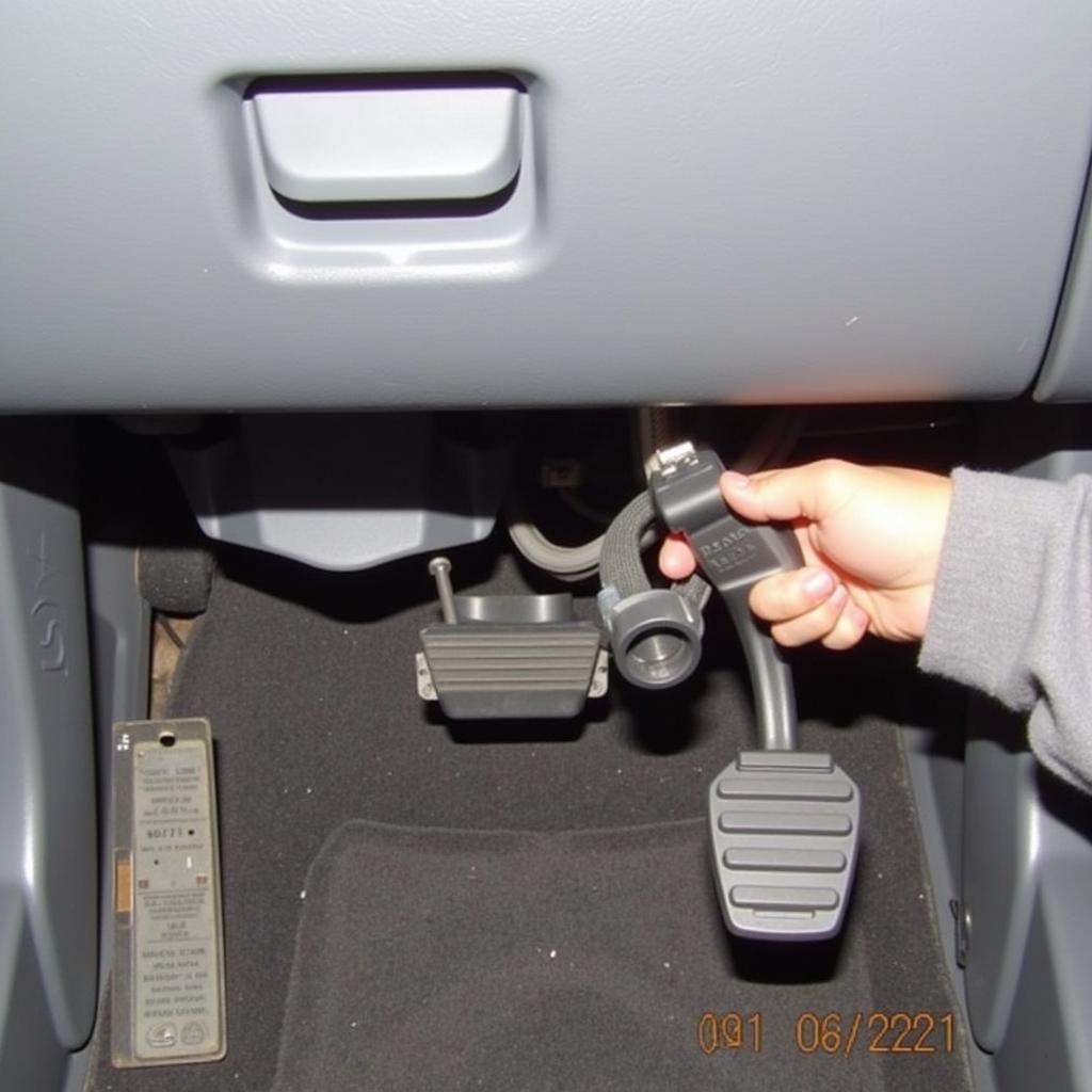 Brake Light Switch Location in 2003 Honda Element