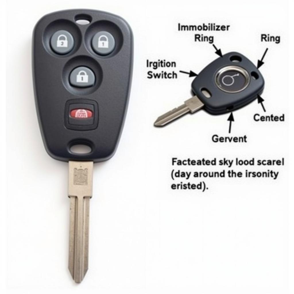 2002 Mercedes C230 Key Fob and Immobilizer System Components