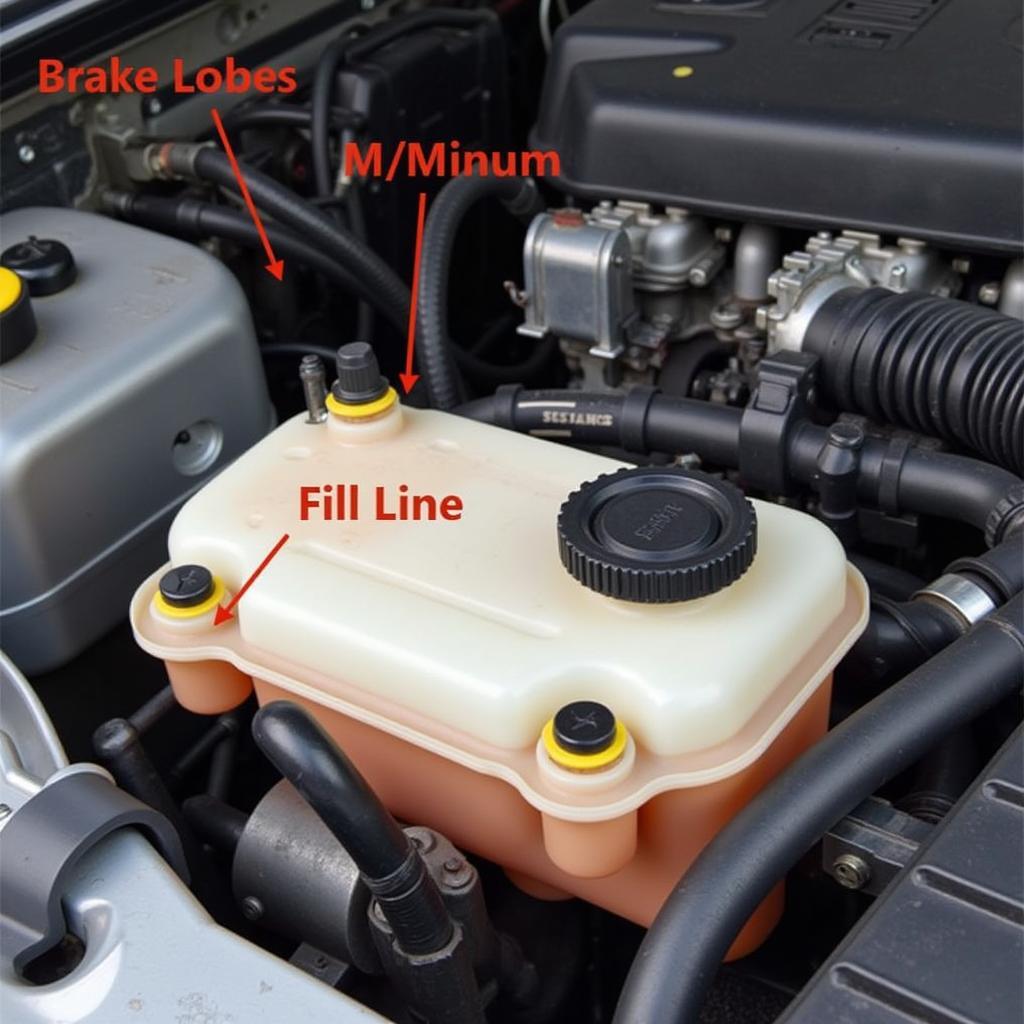 Checking Camry Brake Fluid Reservoir