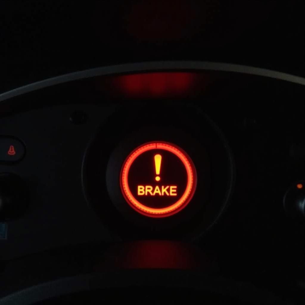 Toyota Camry Brake System Warning Light