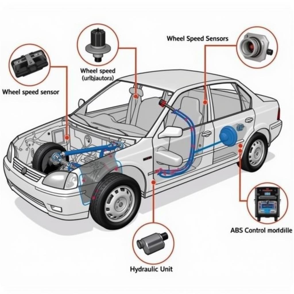 Car ABS System Components