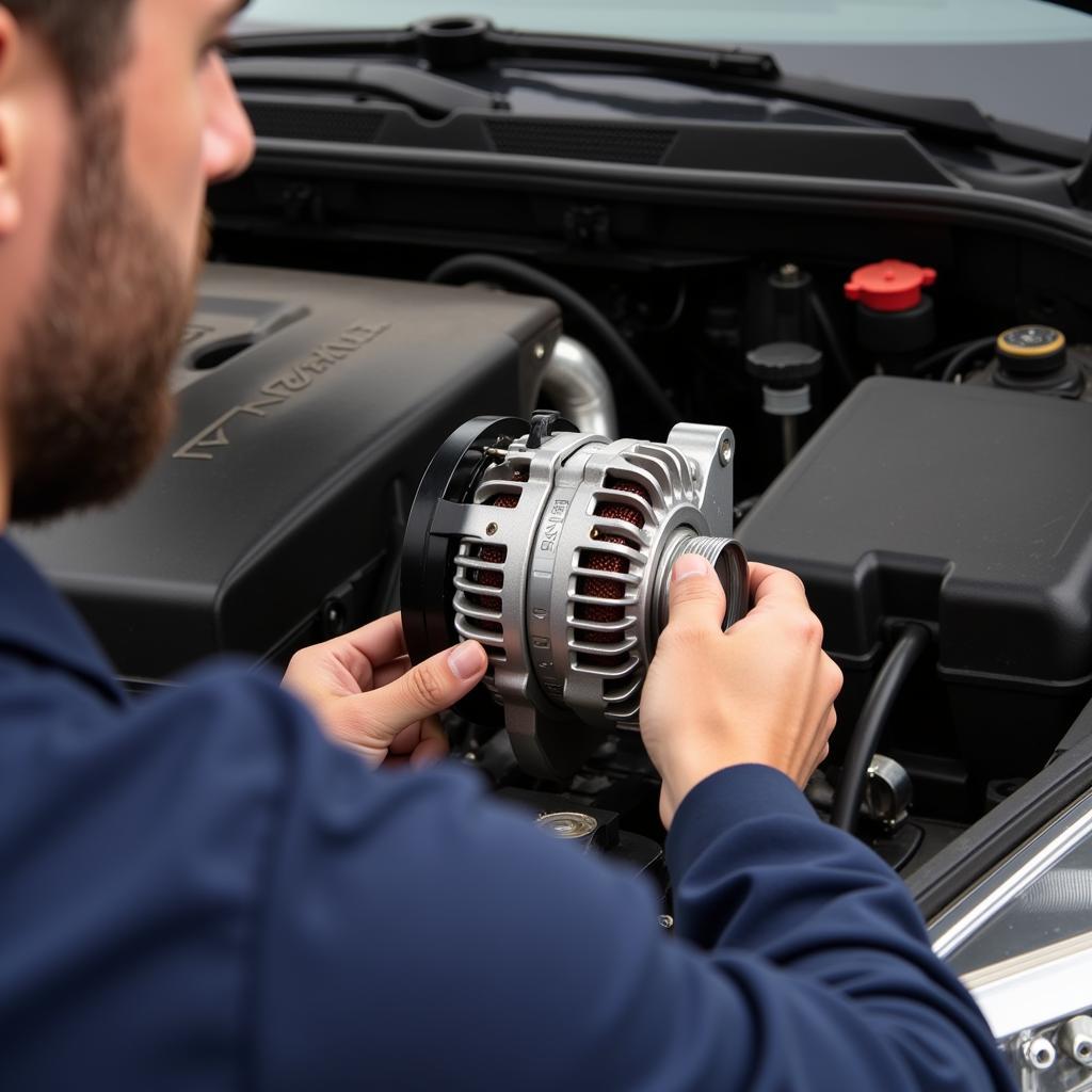 Replacing a Car Alternator