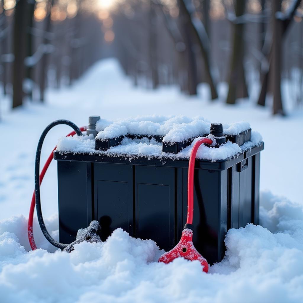 Car Battery Struggling to Start in Cold Weather