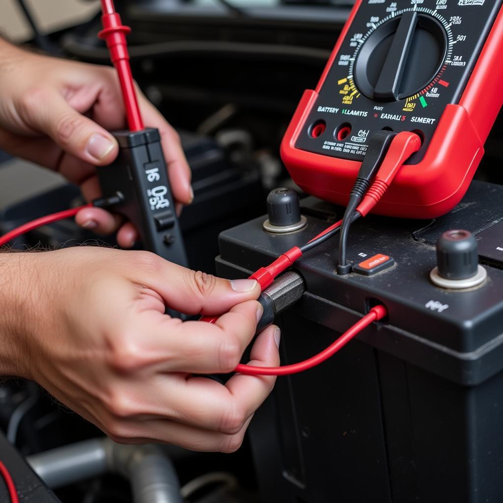 Testing Car Battery Drain with a Multimeter