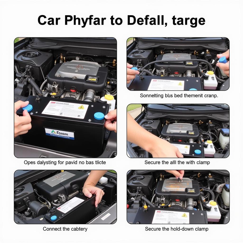 Car Battery Installation Process