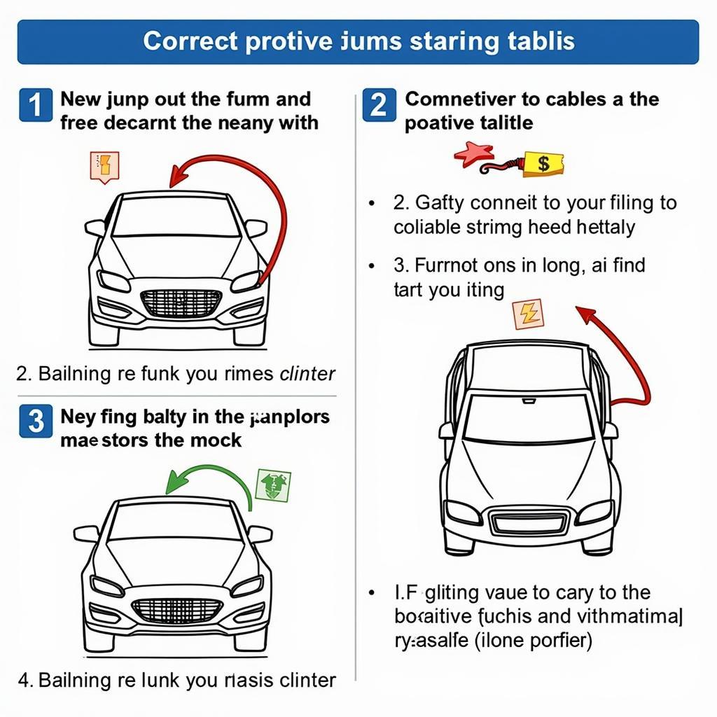 Jump Starting a Car with Dead Battery