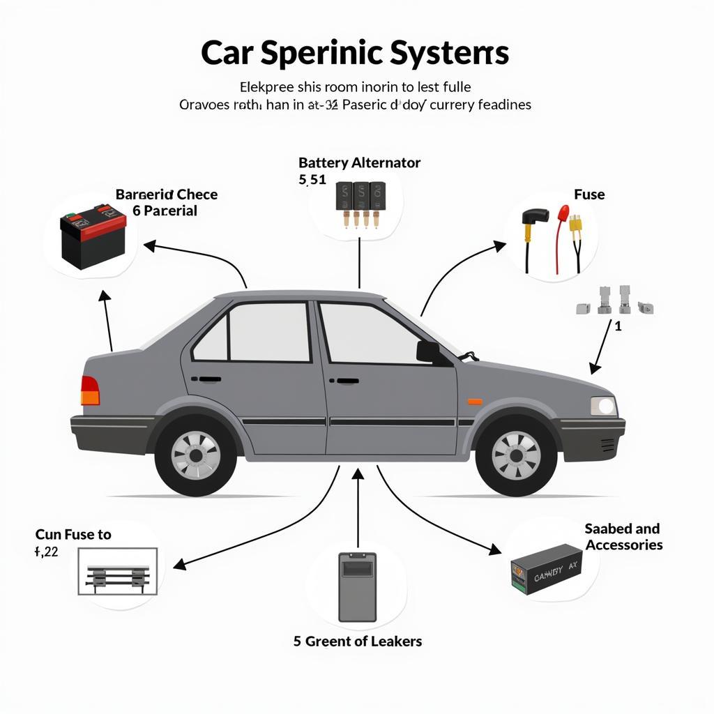 Car Electrical System Components Related to Parasitic Draw