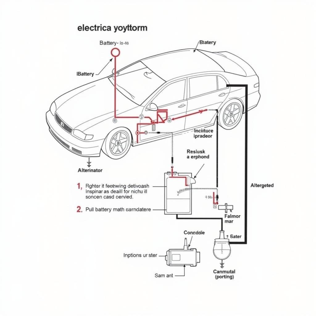 Car Electrical System Diagram