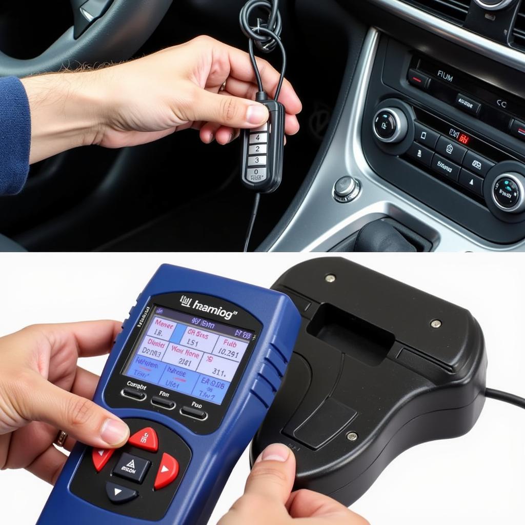 Using a Car Key Fob Programmer