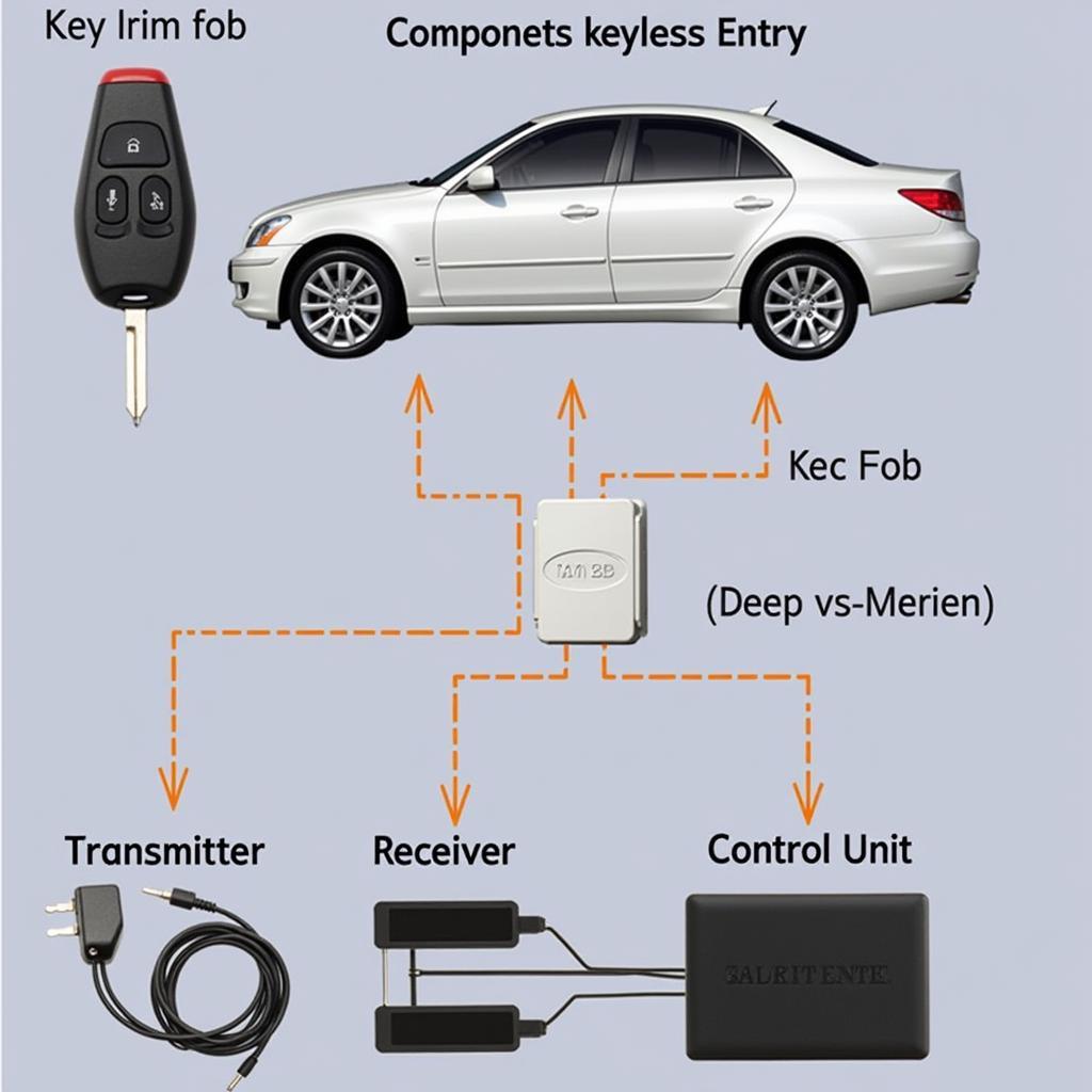 Car Keyless Entry System Diagram