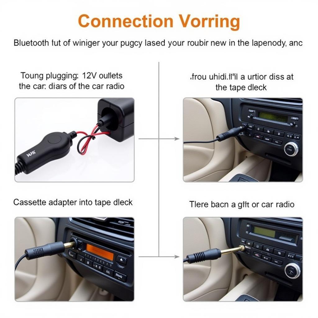 Connecting a Bluetooth Car Adapter