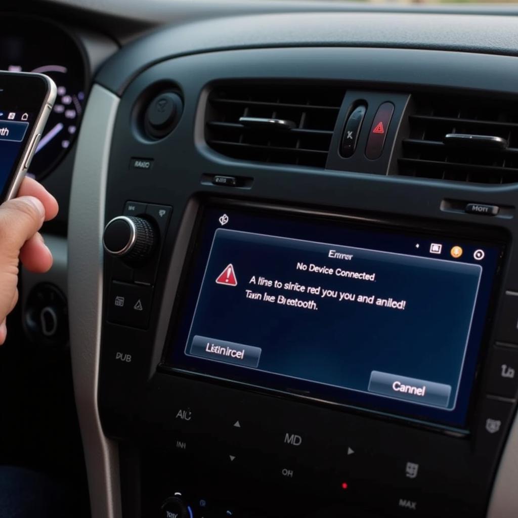 Car Radio Bluetooth Connection Problems