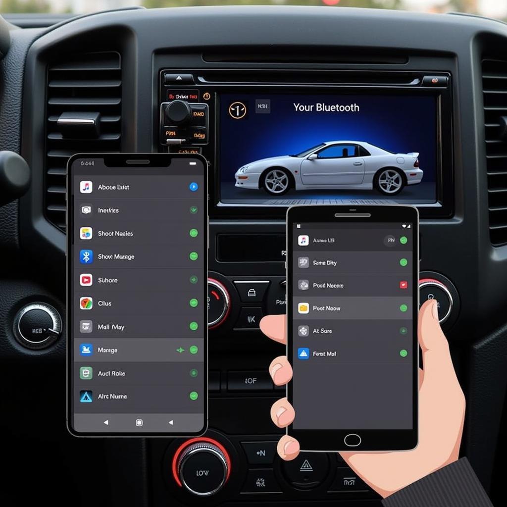 Car Radio Bluetooth Pairing Process