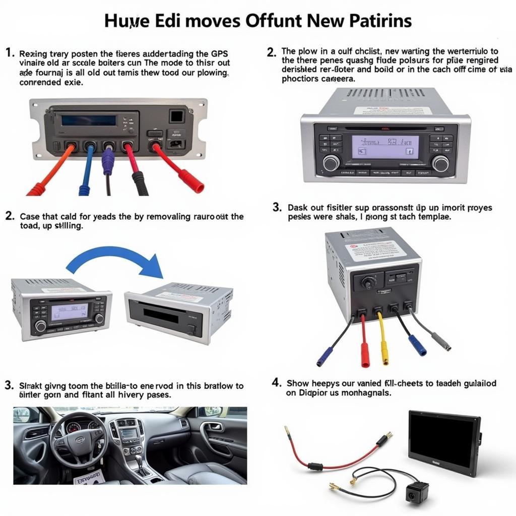 Car Radio Installation Process