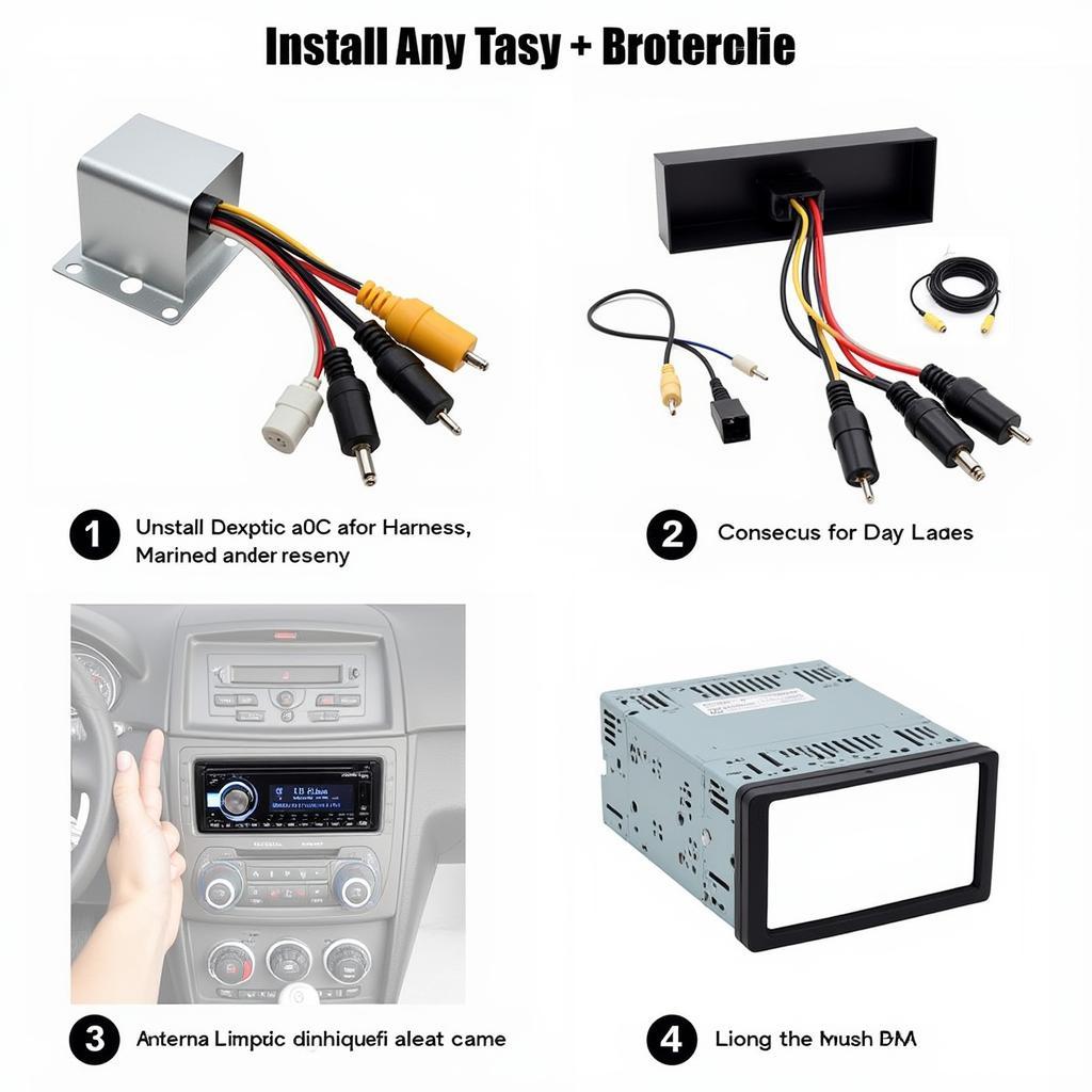 Car Radio Installation Process