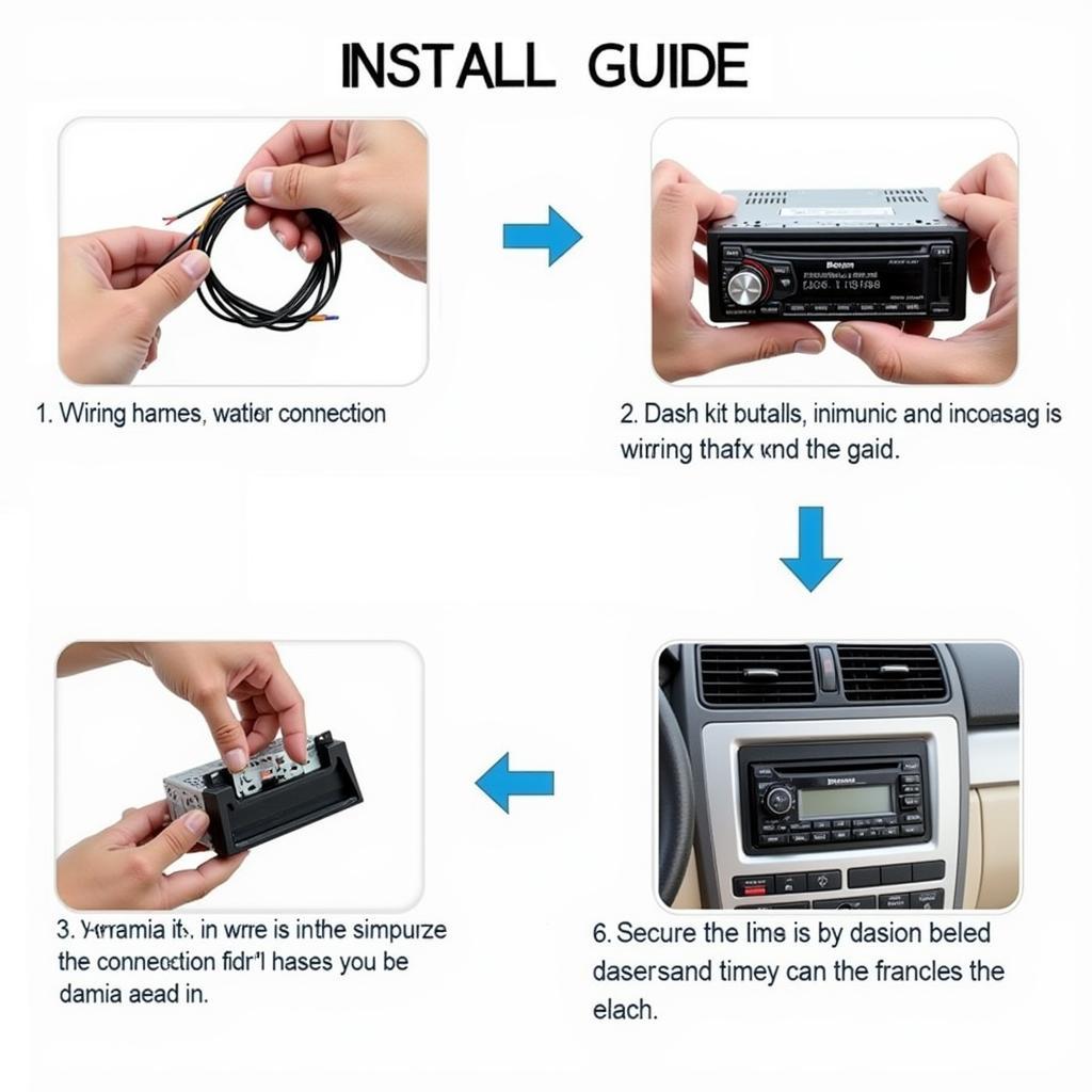 Car Radio Installation Process