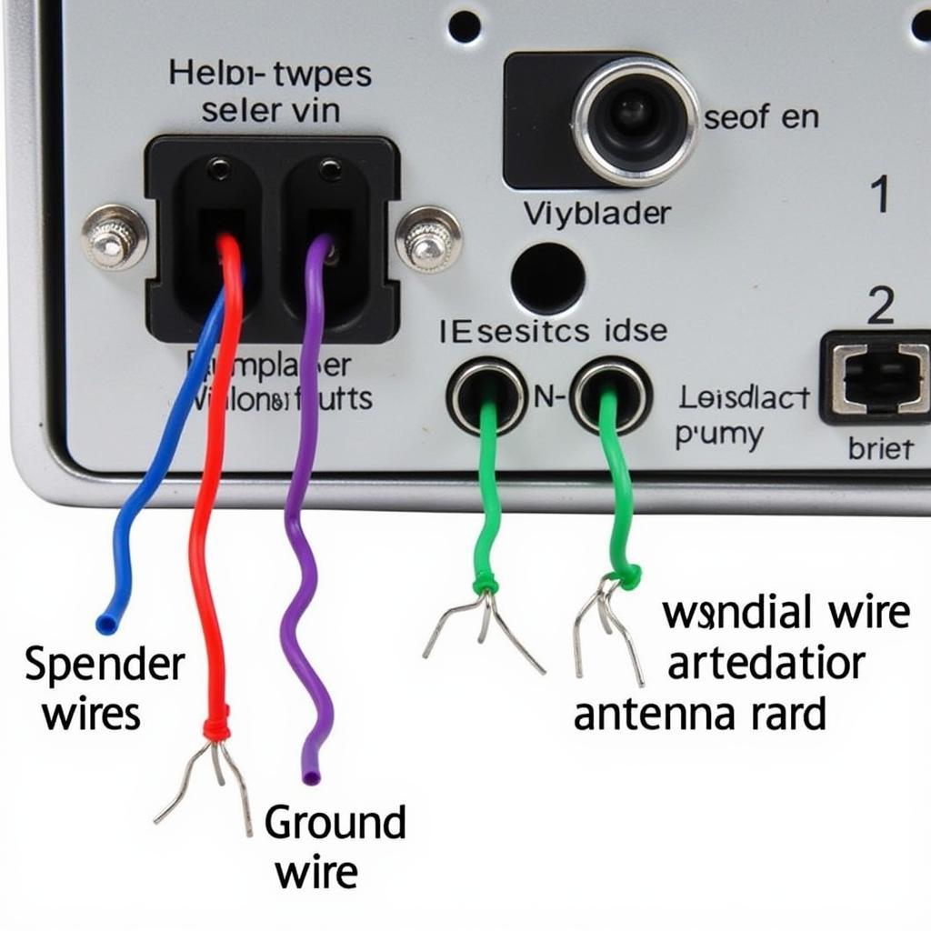 Car Radio Wiring Diagram Basics