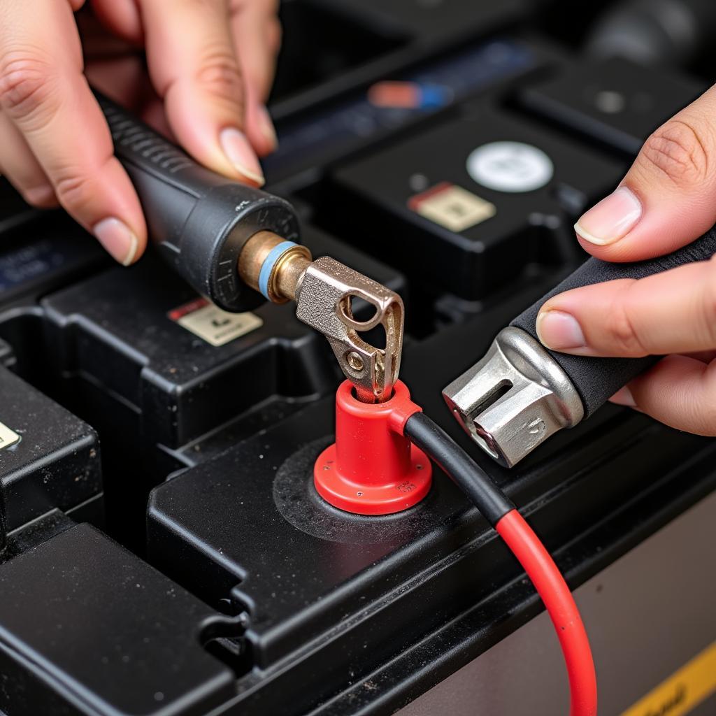 Checking Car Battery Connections