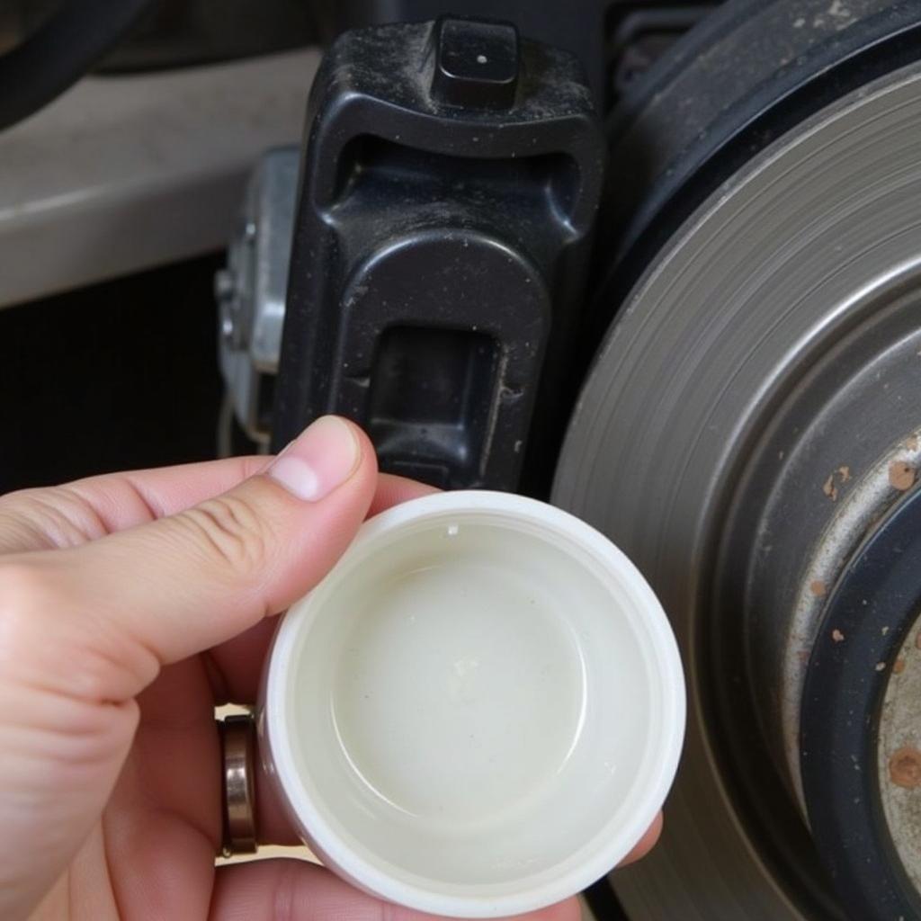 Checking the Brake Fluid Level in a 2000 Ford Excursion