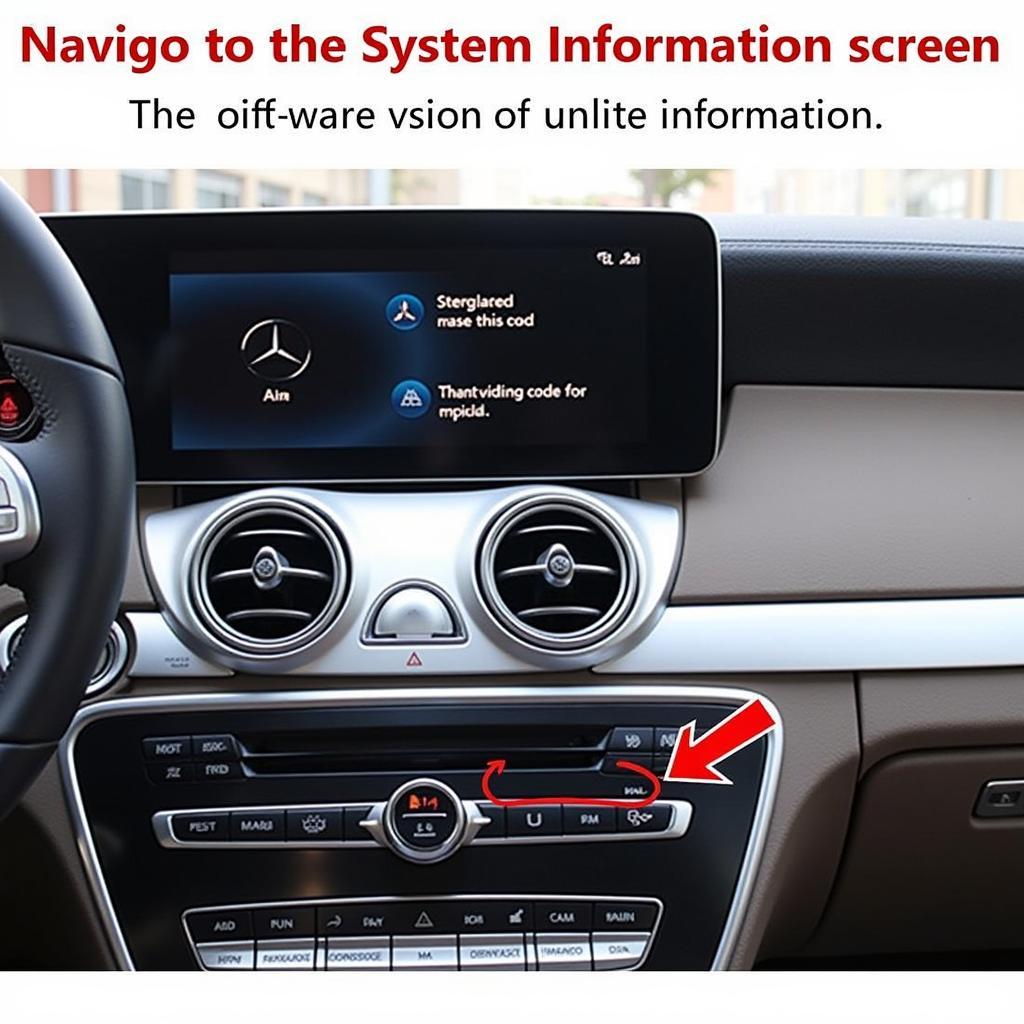 Checking COMAND NTG5 Software Version on 2015 Mercedes