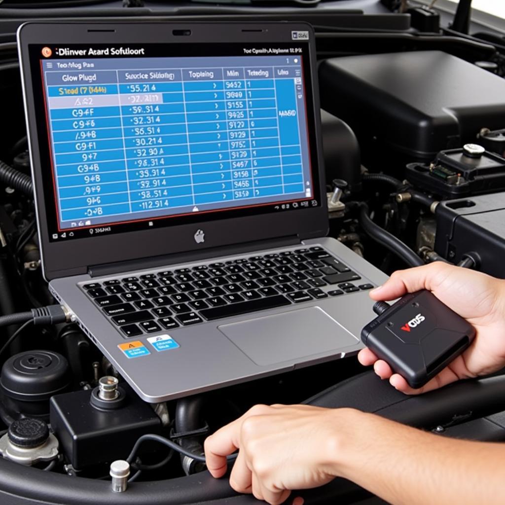 Checking Glow Plugs with VCDS Software