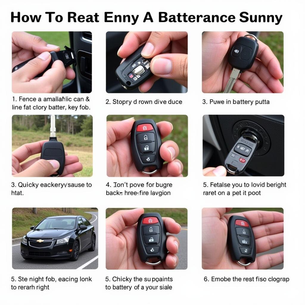 Chevy Cruze Key Fob Battery Replacement