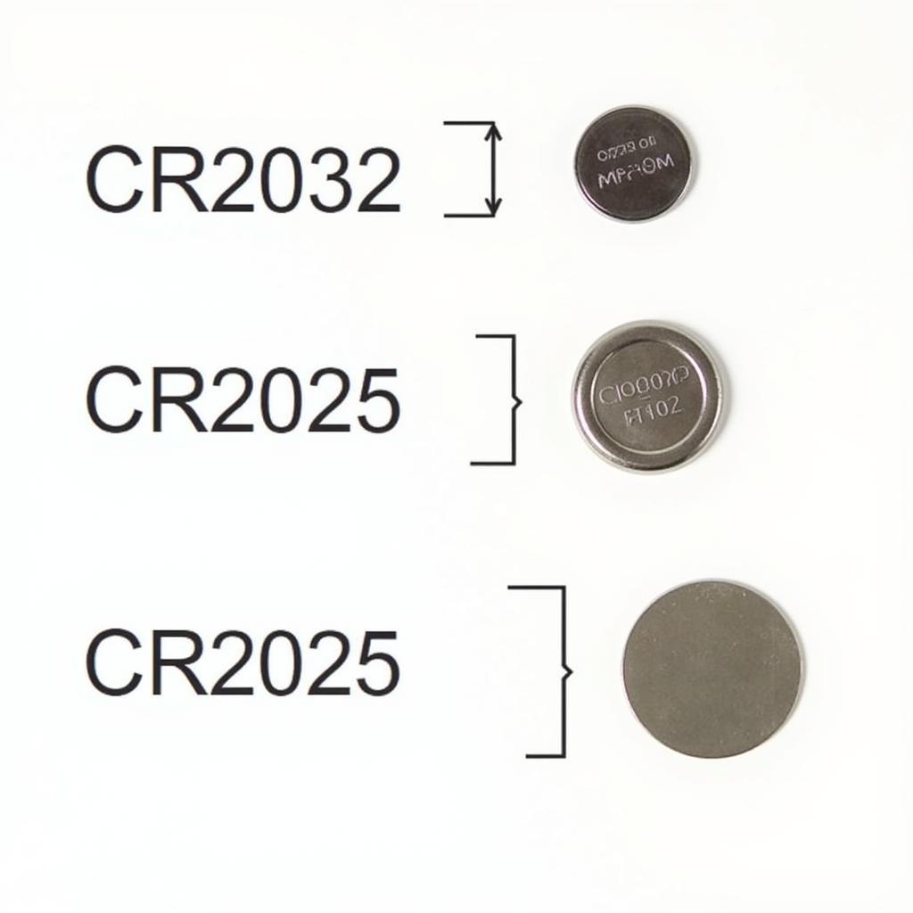 Chevy Key Fob Battery Types