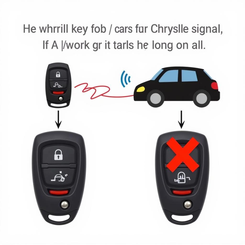 Chrysler Key Fob Low Battery Signs