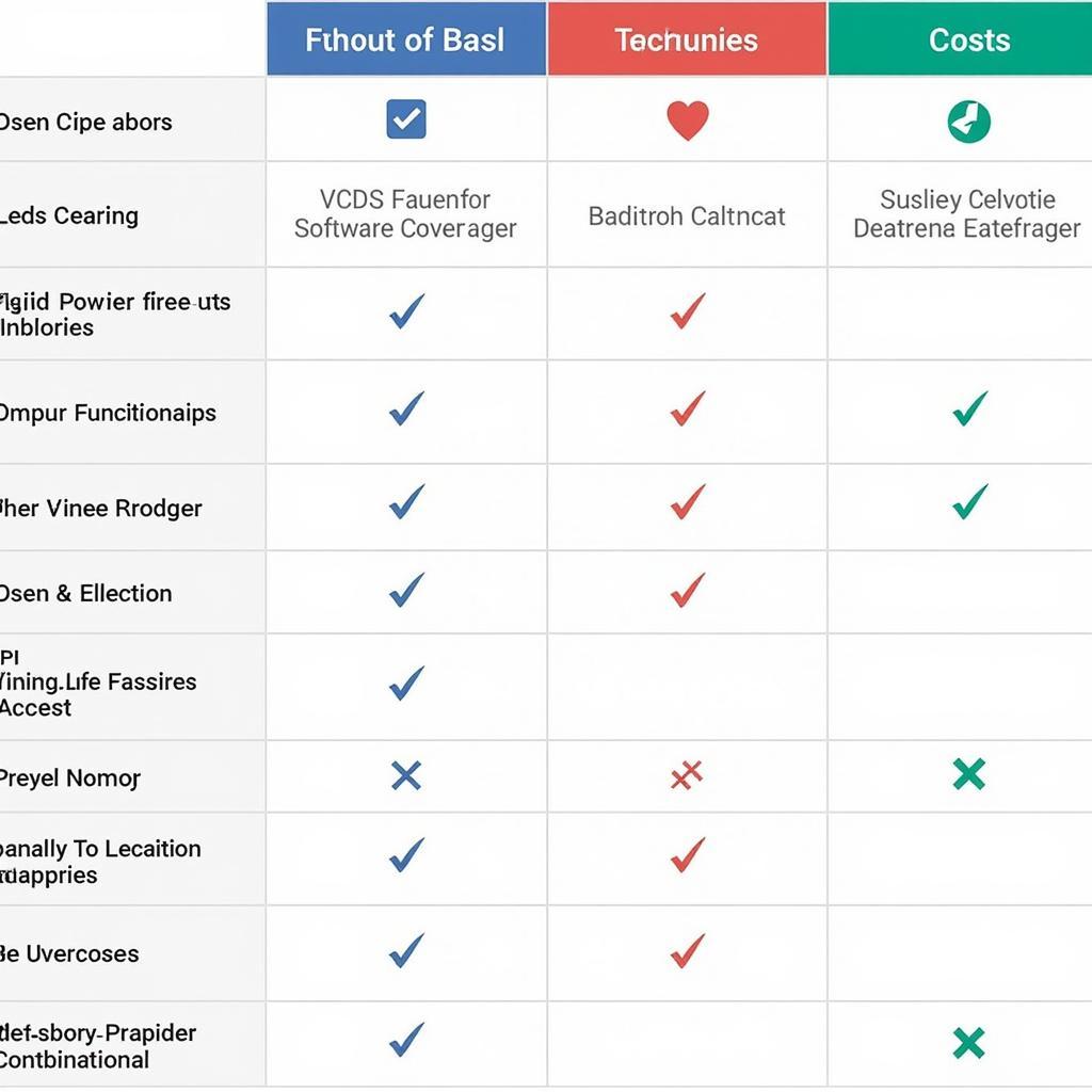 Comparing VCDS with Other Diagnostic Software