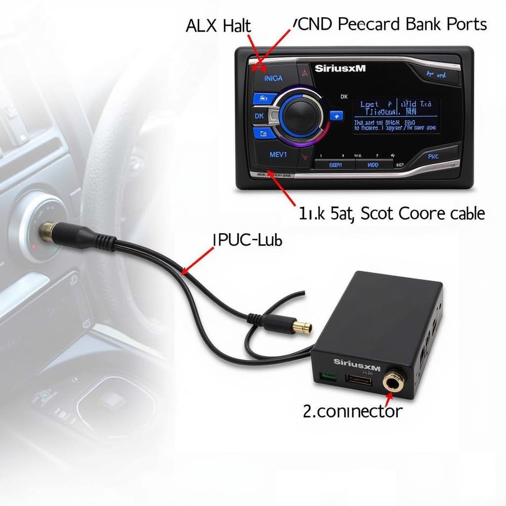 Connecting SiriusXM Radio to Car's AUX Input