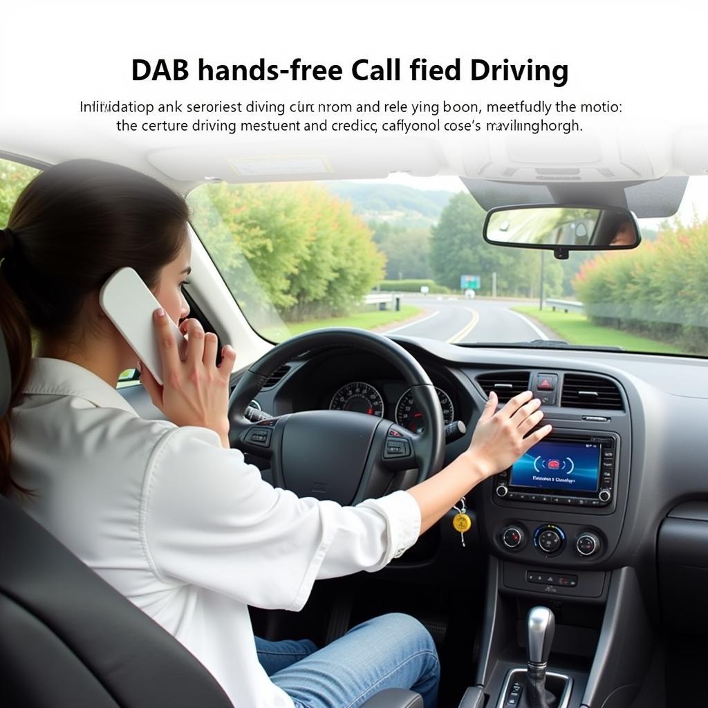 Using DAB Bluetooth Android Car Radio for Hands-Free Calling