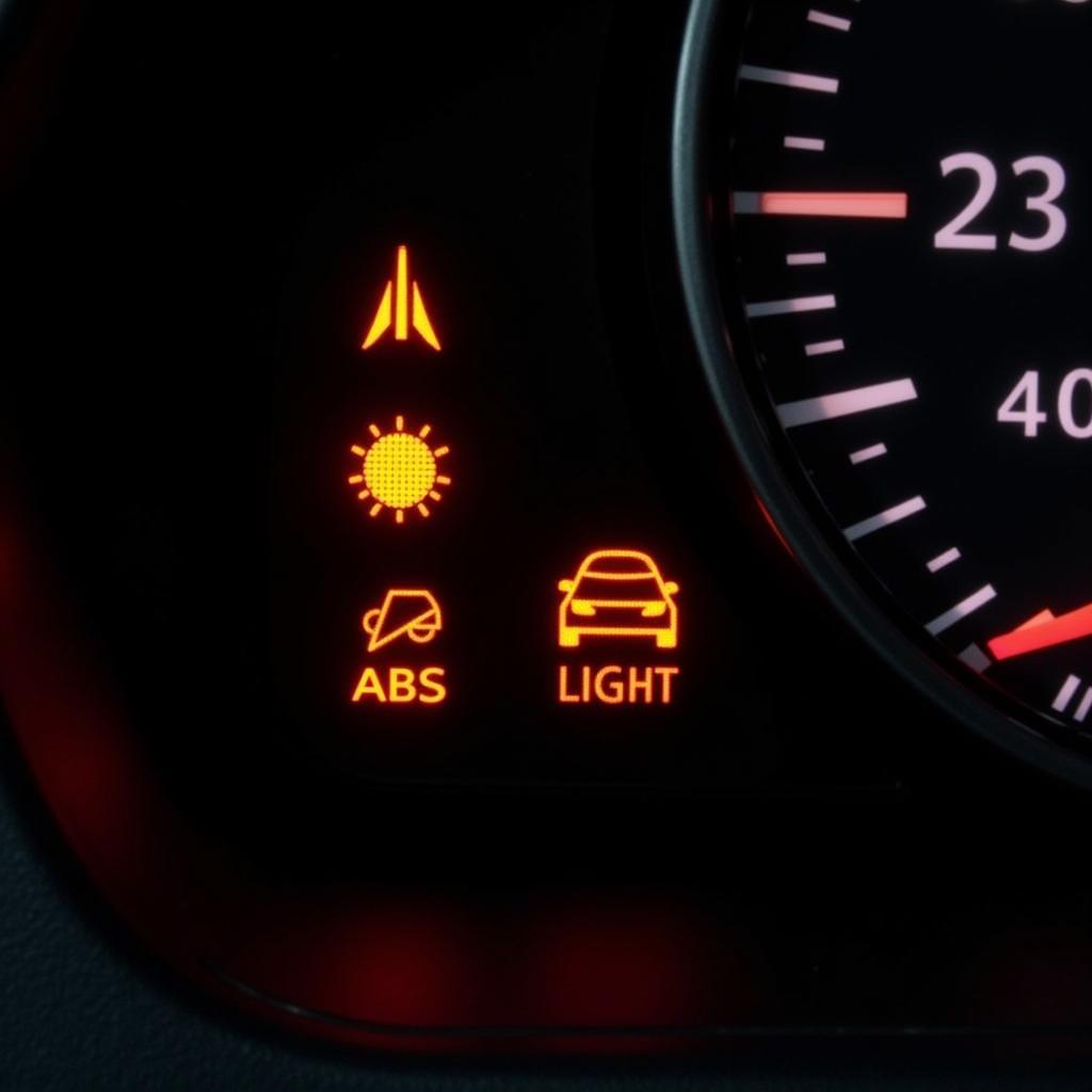 Dashboard Warning Lights Indicating Potential SCN Coding Issues