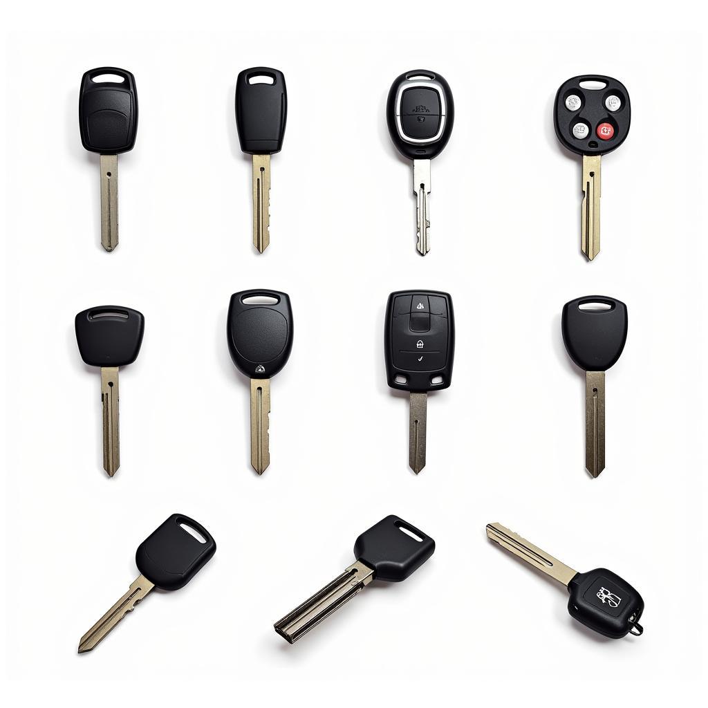 Variety of Car Key Fobs