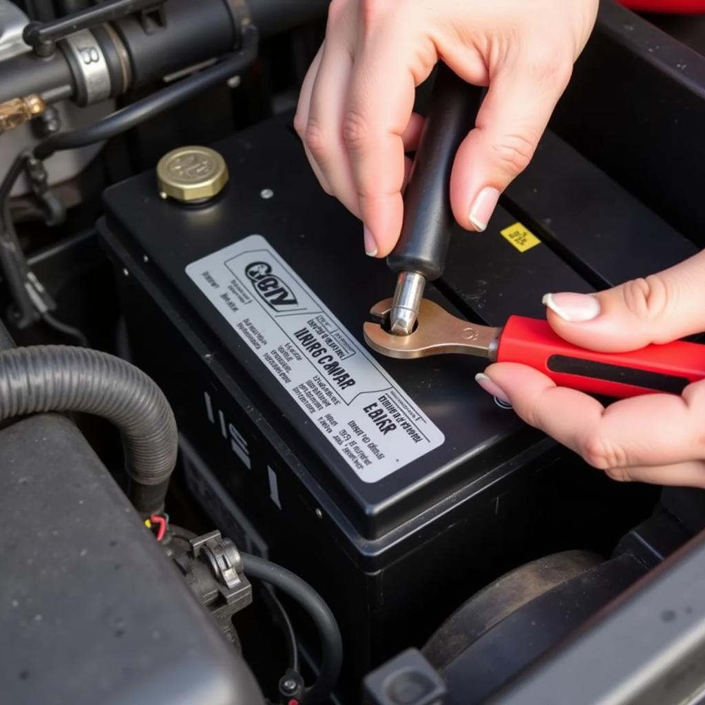 Disconnecting the Battery on a 1998 Ford F150