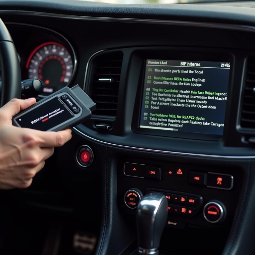 OBD-II Diagnostic Scan for a Dodge Charger