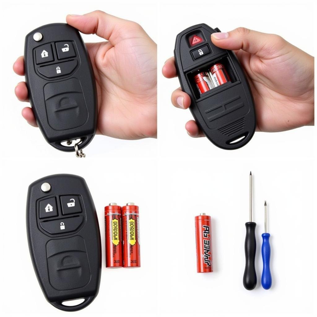 Dodge Dart Key Fob Battery Replacement Steps