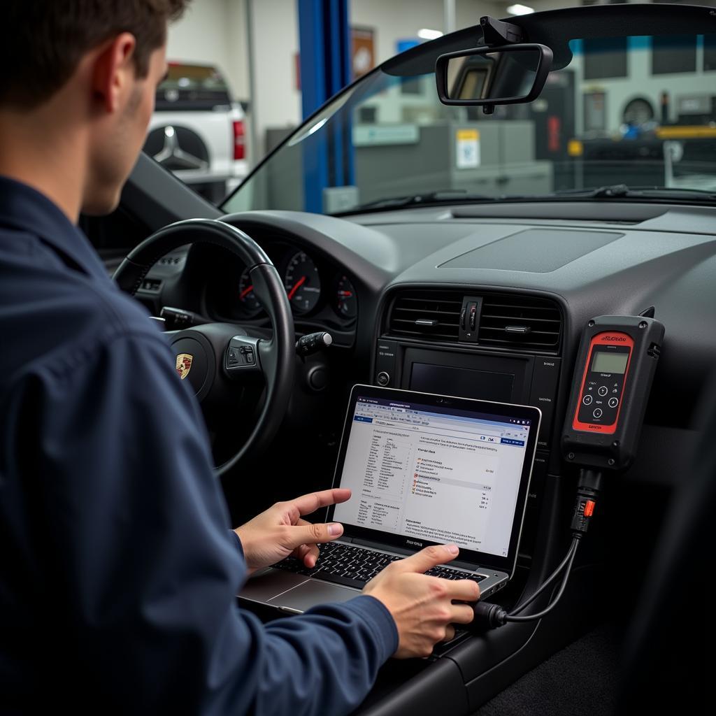 Durametric Diagnostic Tool in Use