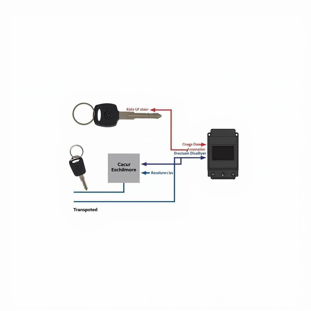 Diagram of Engine Immobilizer System