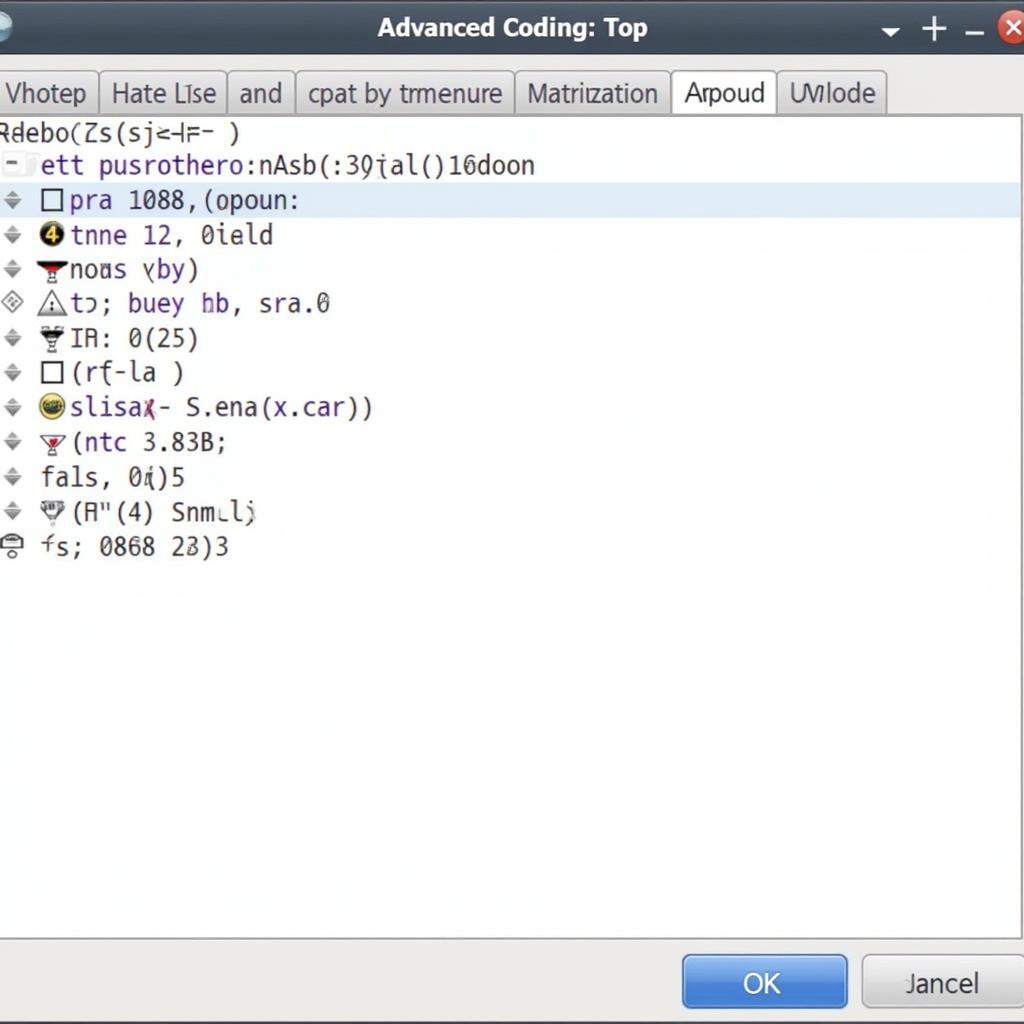 Example of Advanced VCDS MFSW Bit Coding