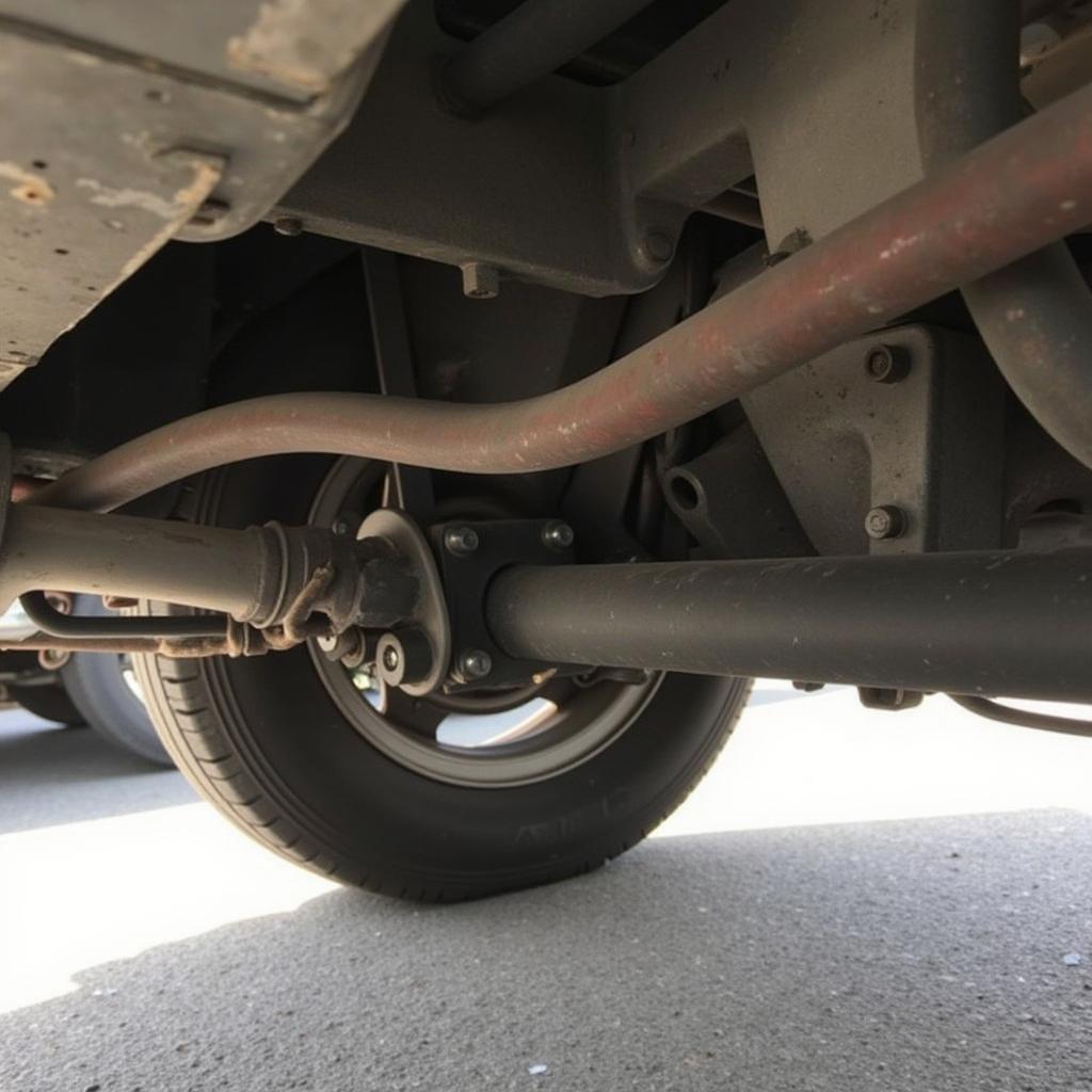 Leaking Brake Line on a Ford F150