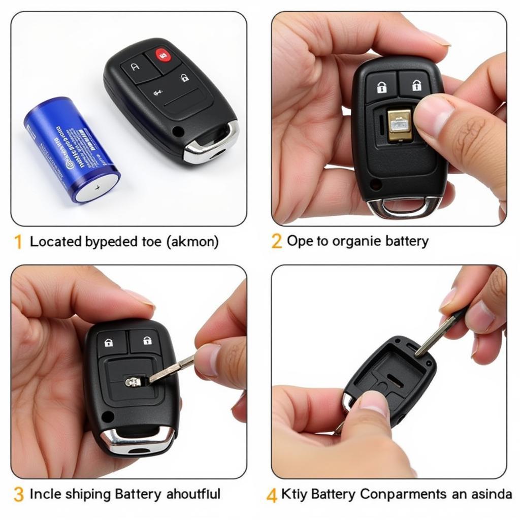 Replacing the Battery in a Ford Focus Key Fob