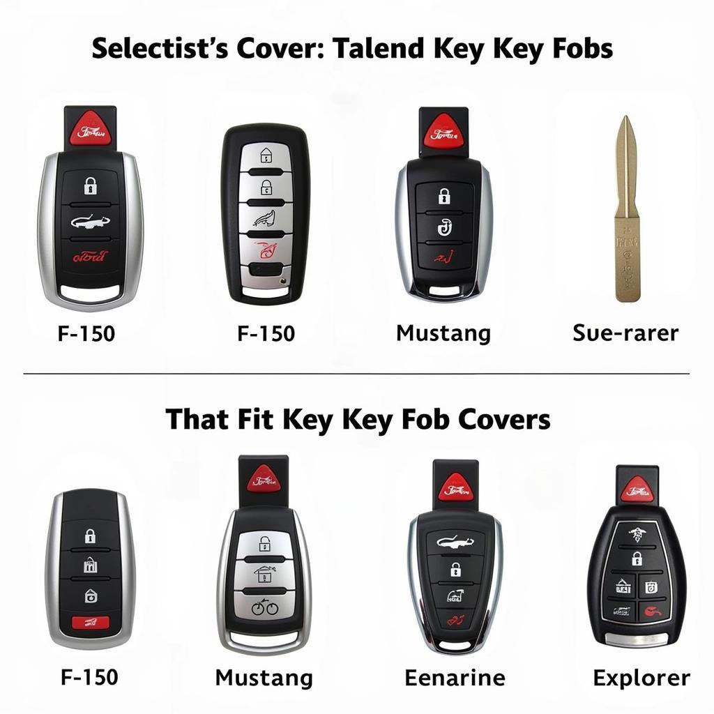 Ford Key Fob Cover Compatibility with Different Ford Models