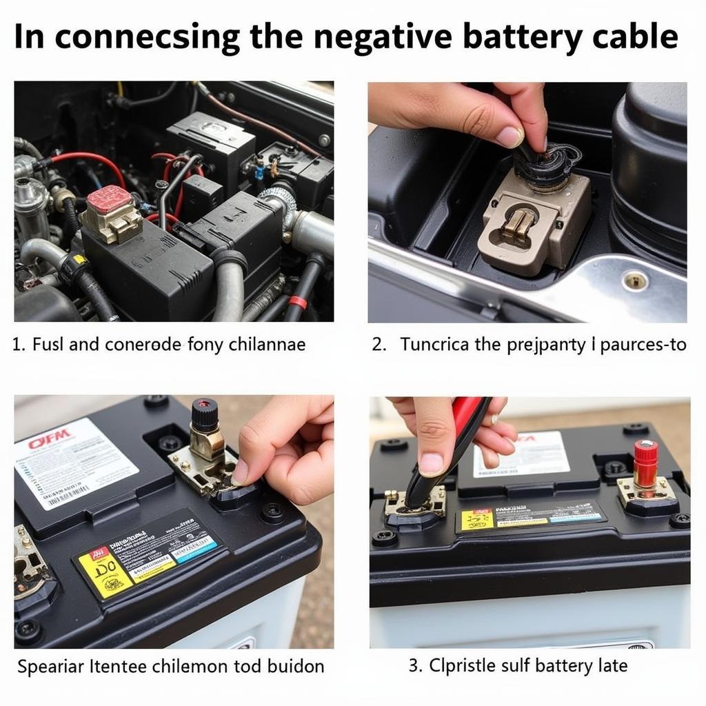 Disconnecting the Battery on a Ford Ranger