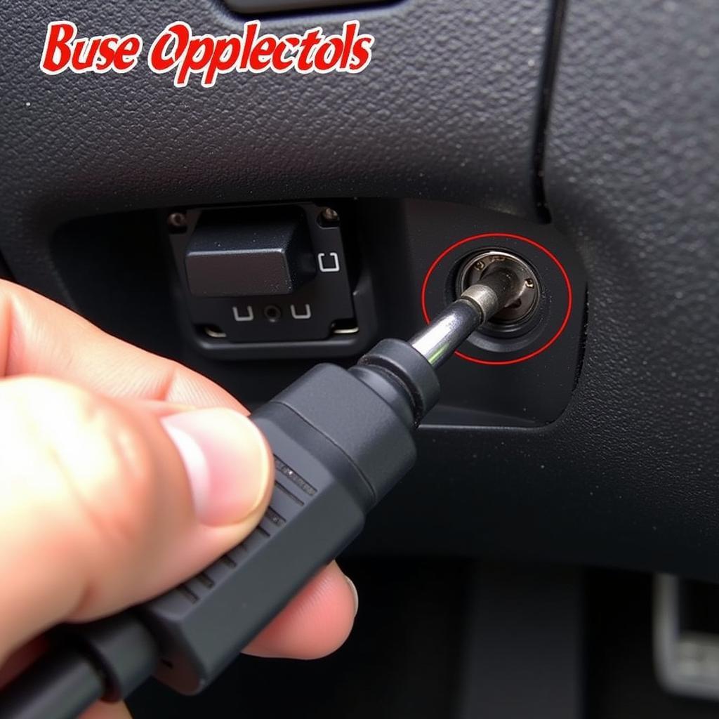 Connecting VCDS Cable to Golf Mk7 OBD-II Port